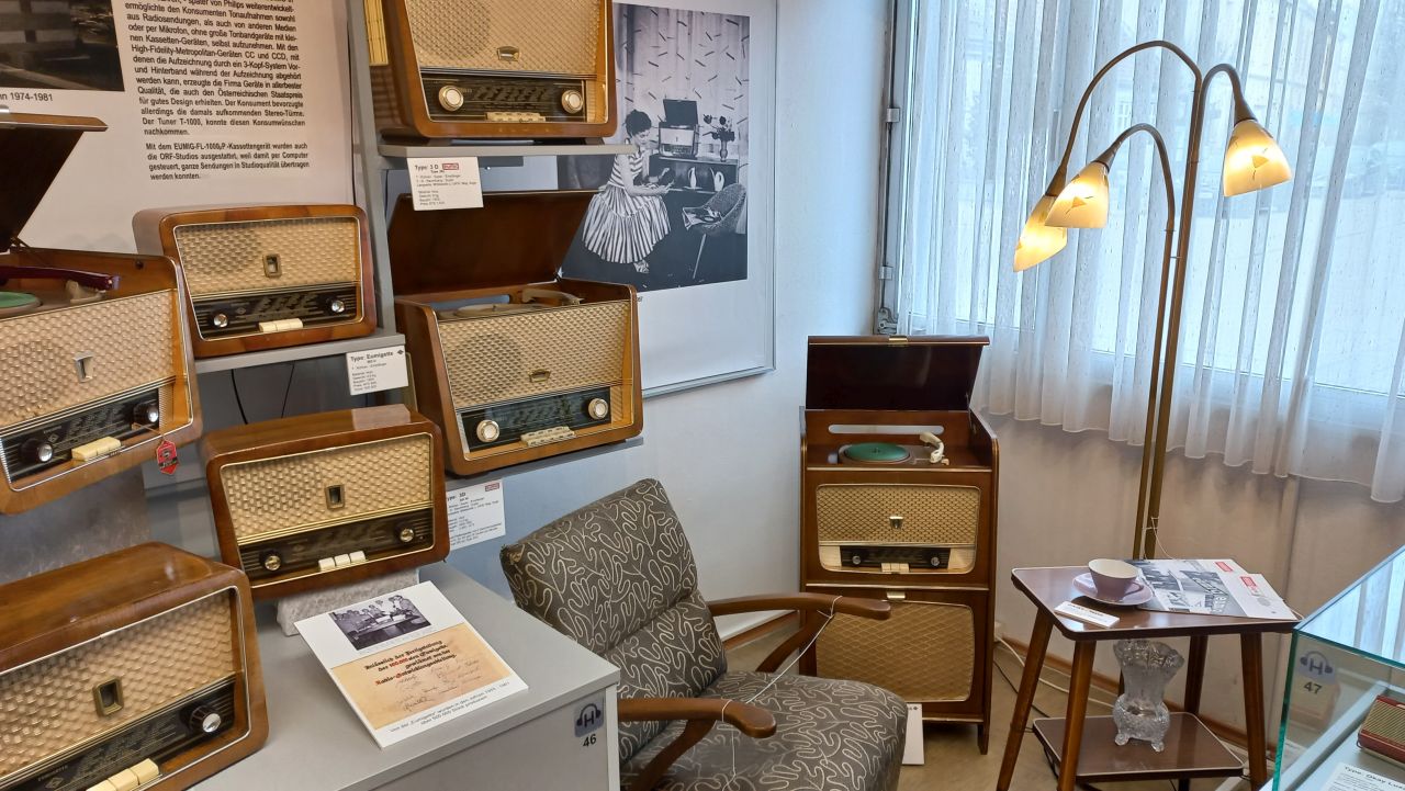 Blick in die Ausstellung (© eumigMuseum)